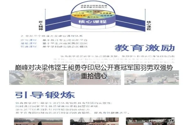 巅峰对决梁伟铿王昶勇夺印尼公开赛冠军国羽男双强势重拾信心